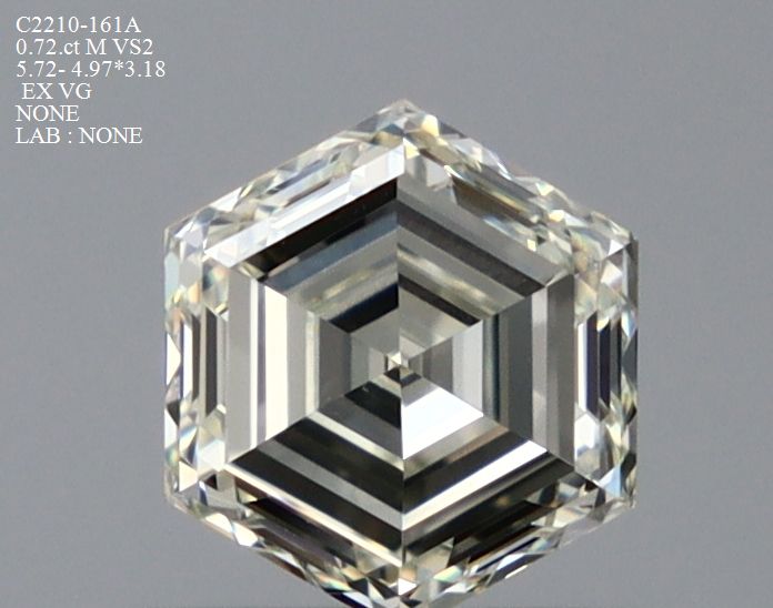 0.72ct Hexagonal M VS2