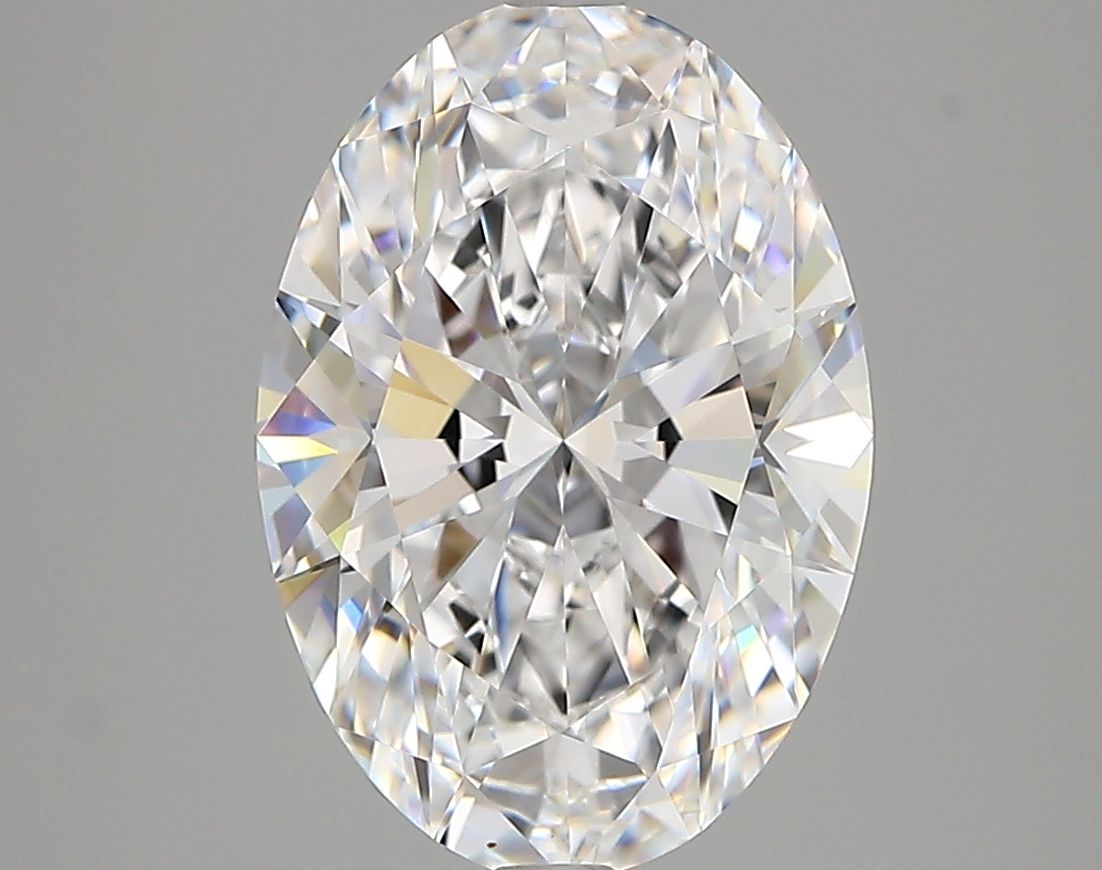 3.66 ct. oval Lab Grown Diamond front image