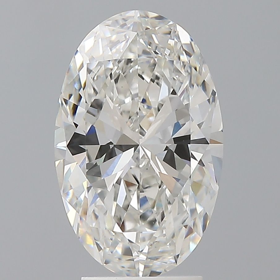 3.51 ct. oval Lab Grown Diamond front image