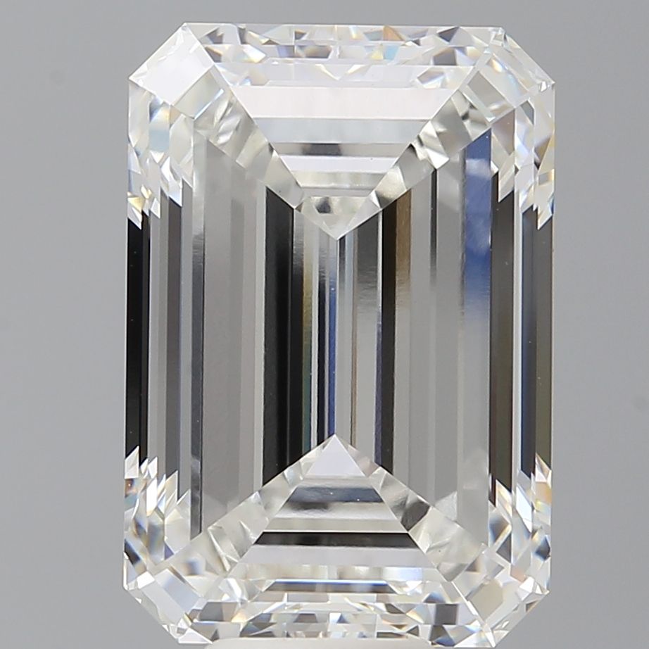 11.54 ct. emerald Lab Grown Diamond front image