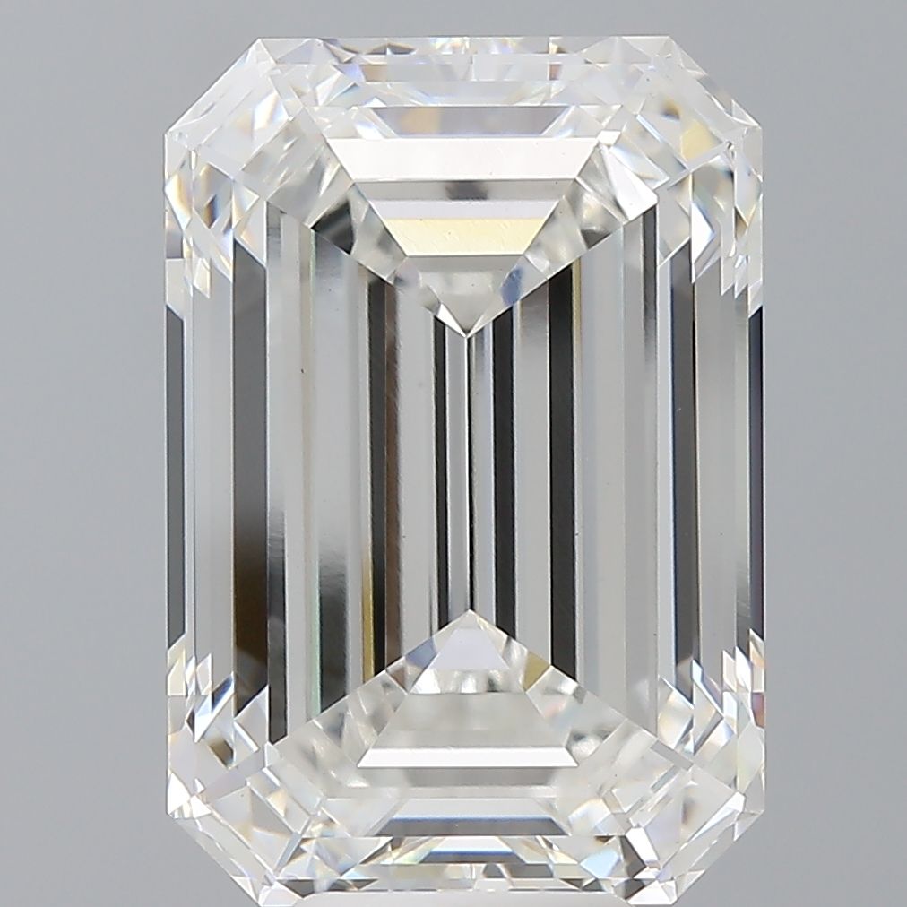 9.59 ct. emerald Lab Grown Diamond front image