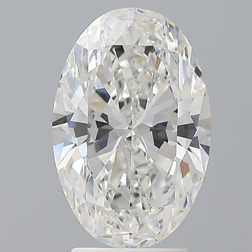 3.09 ct. oval Lab Grown Diamond front image
