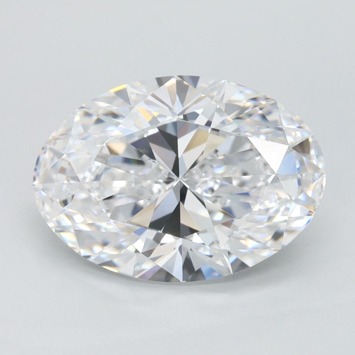 3.01 ct. oval Lab Grown Diamond front image