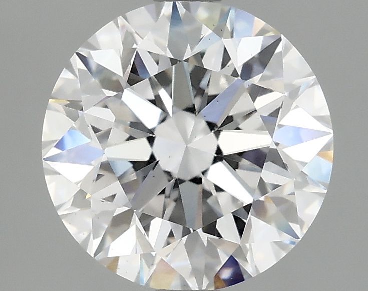 2.57 ct. round Lab Grown Diamond front image
