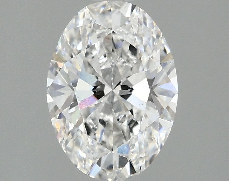 1.38 ct. oval Lab Grown Diamond front image