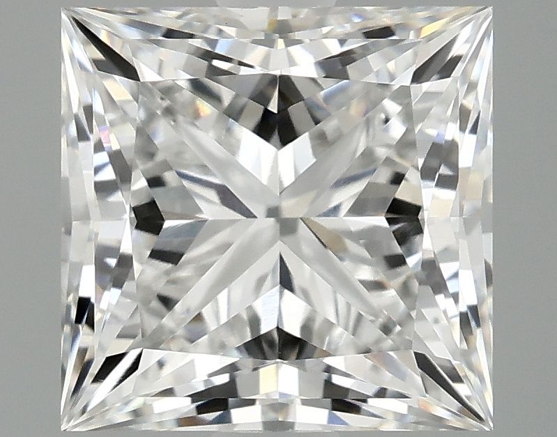 2.10 ct. princess Lab Grown Diamond front image