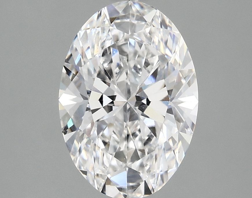 2.08 ct. oval Lab Grown Diamond front image