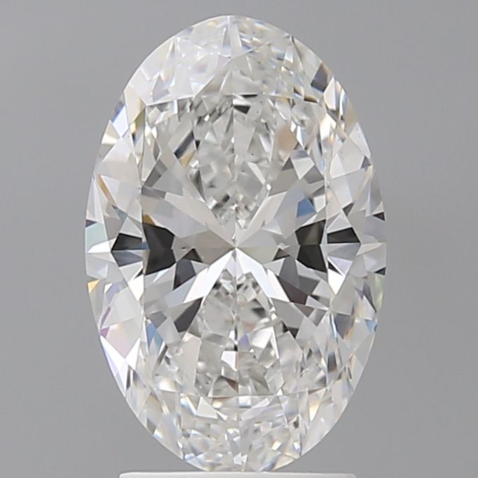 2.59 ct. oval Lab Grown Diamond front image