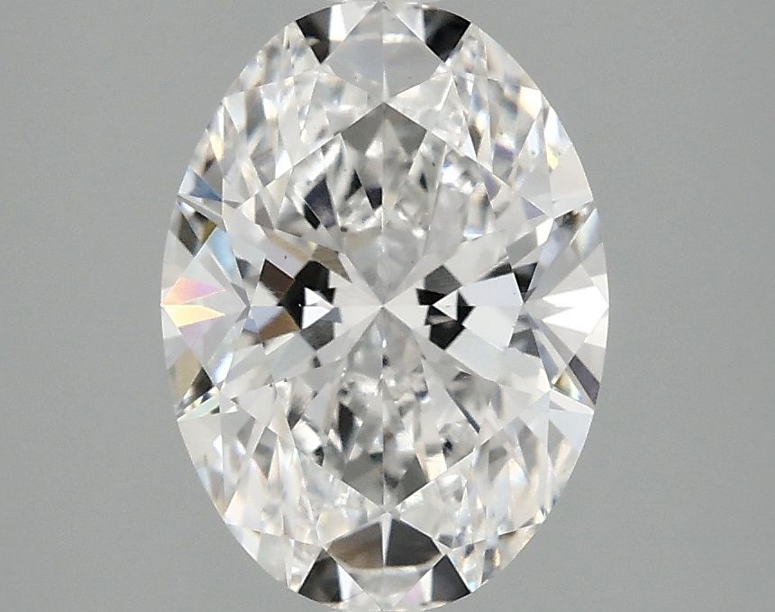 2.10 ct. oval Lab Grown Diamond front image