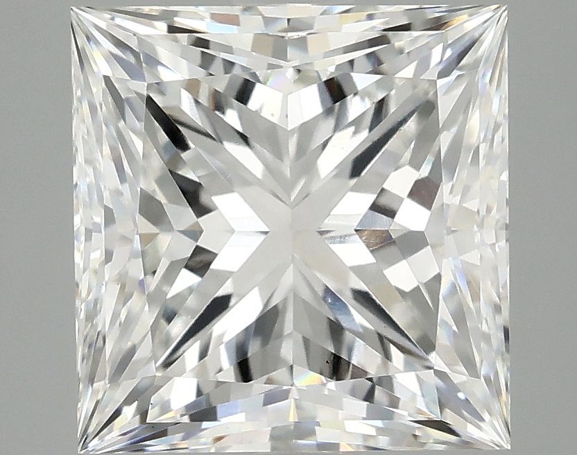 4.17 ct. princess Lab Grown Diamond front image