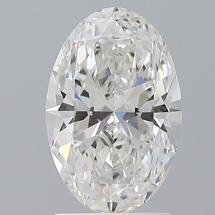 2.03 ct. oval Lab Grown Diamond front image