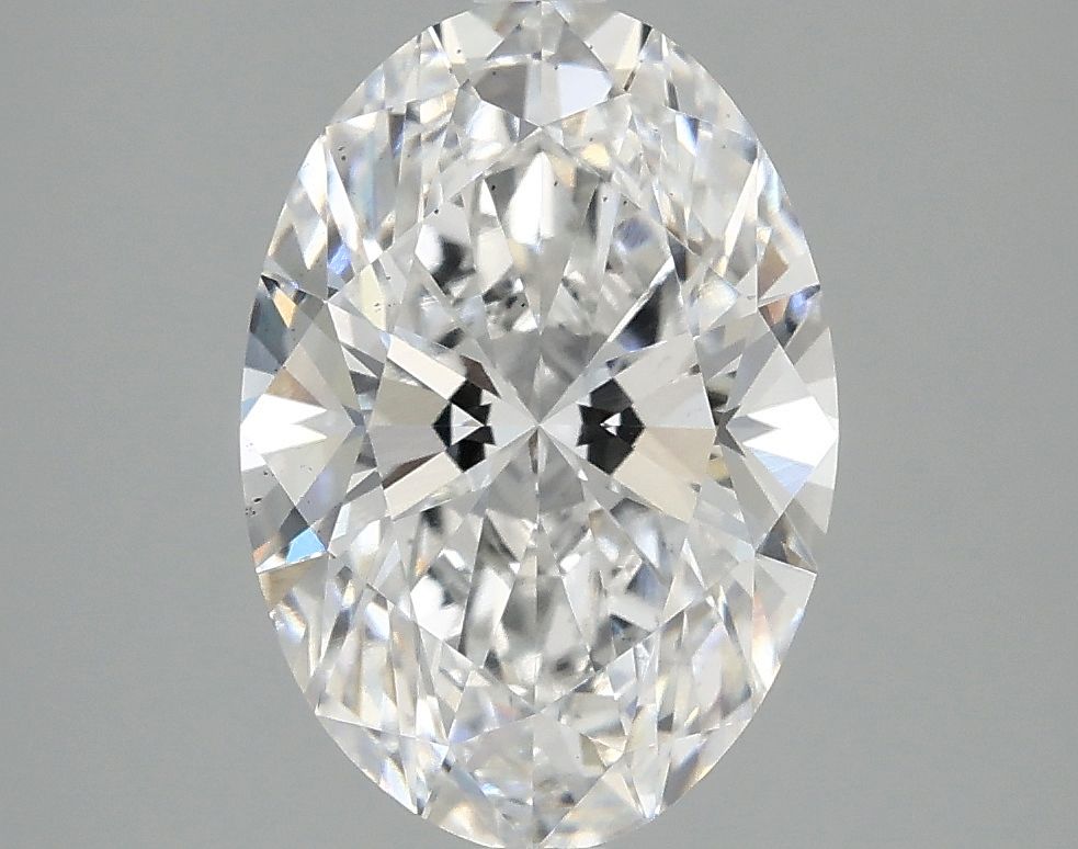 3.05 ct. oval Lab Grown Diamond front image