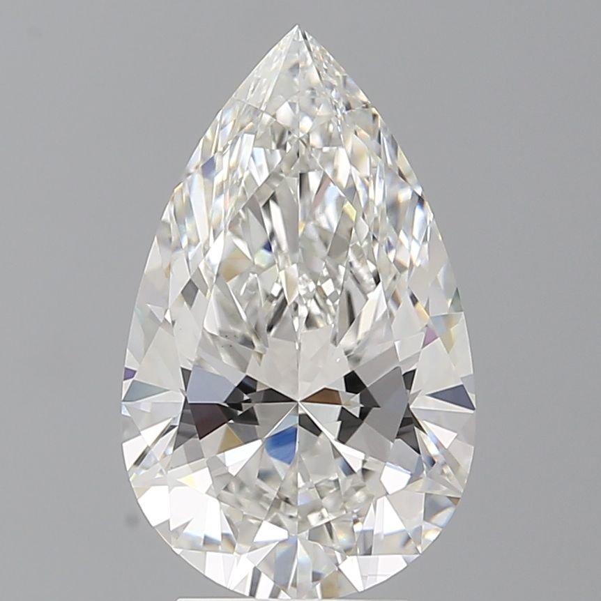 4.09 ct. pear Lab Grown Diamond front image
