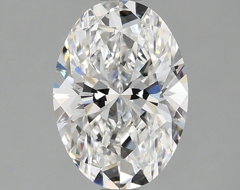 1.57 ct. oval Lab Grown Diamond front image