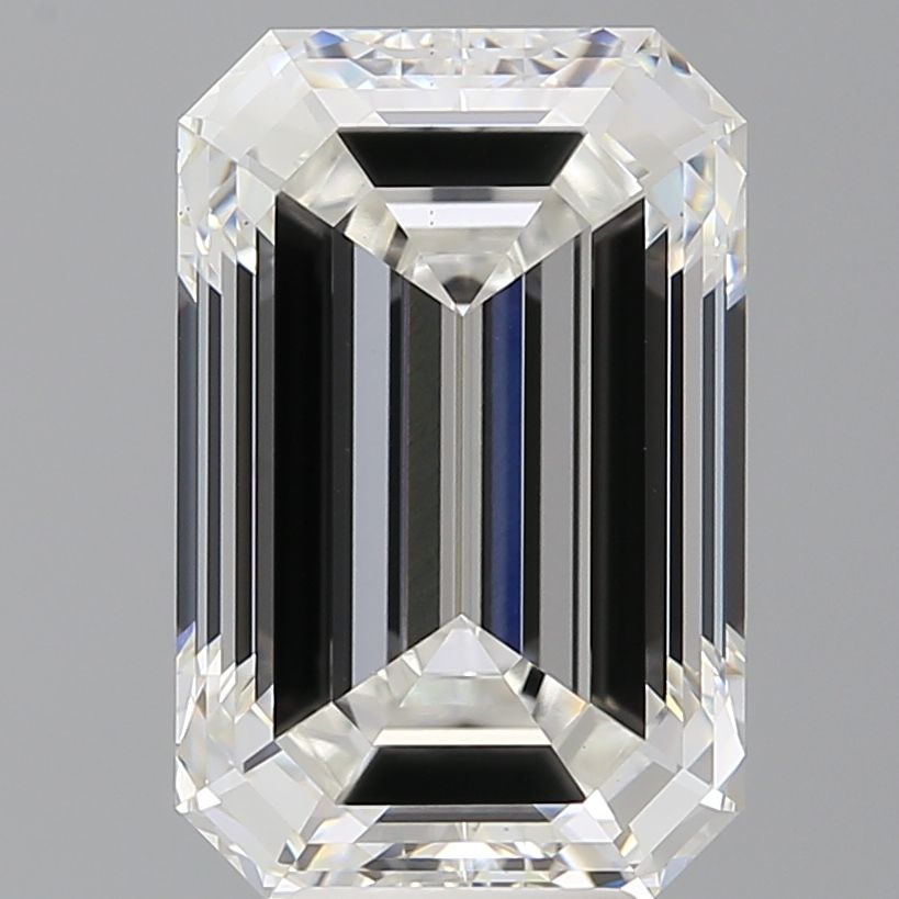 7.60 ct. emerald Lab Grown Diamond front image