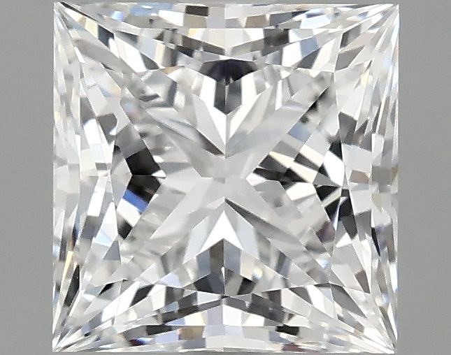 2.10 ct. princess Lab Grown Diamond front image