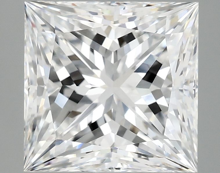 4.19 ct. princess Lab Grown Diamond front image