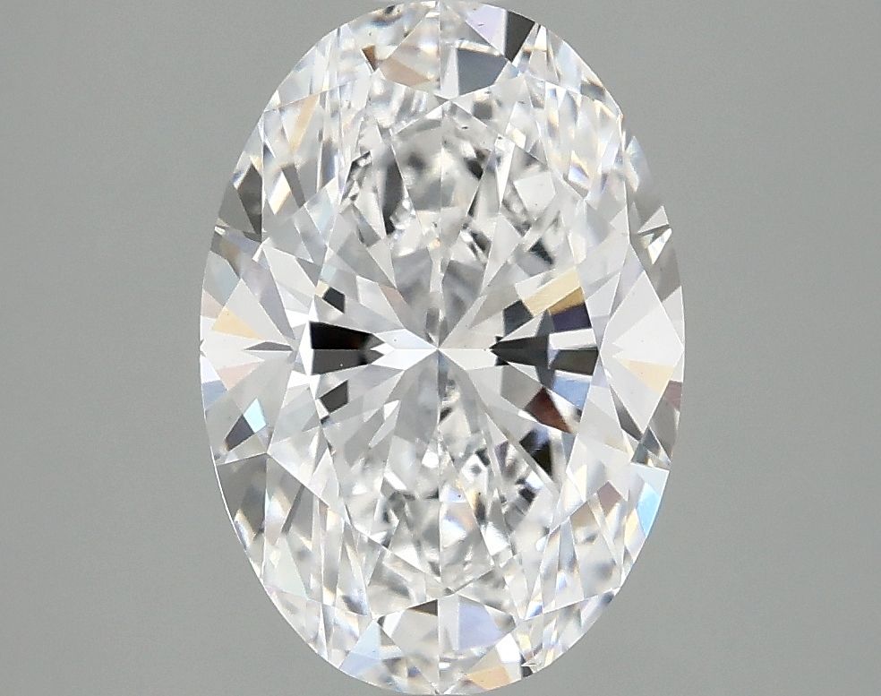 3.01 ct. oval Lab Grown Diamond front image