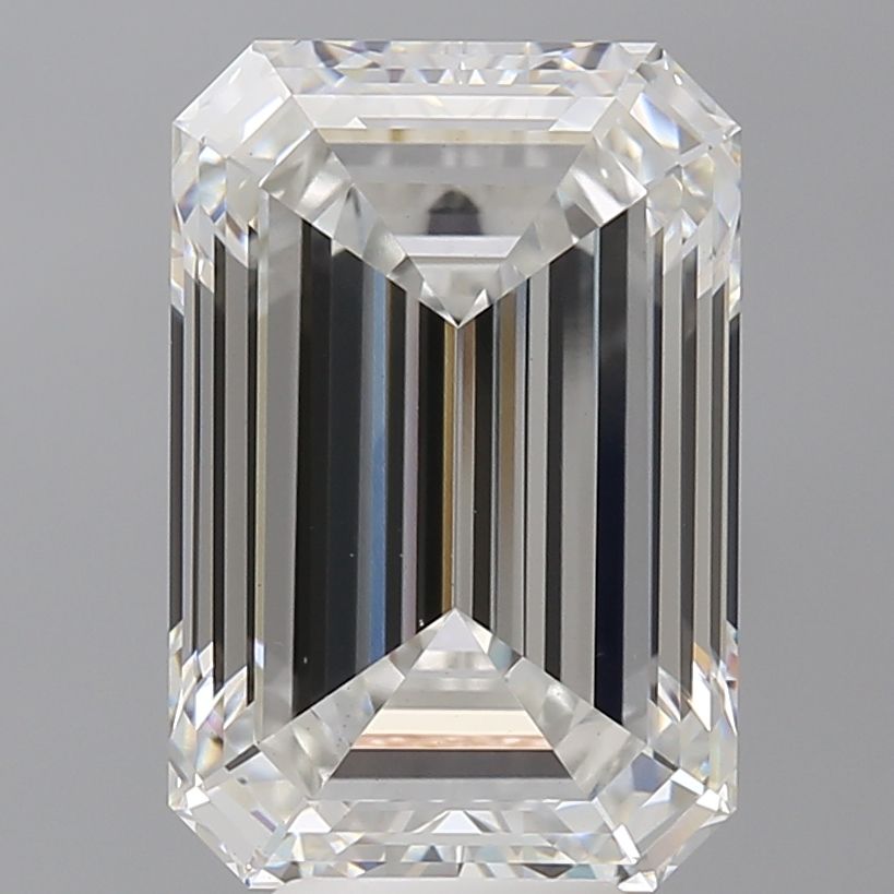7.57 ct. emerald Lab Grown Diamond front image