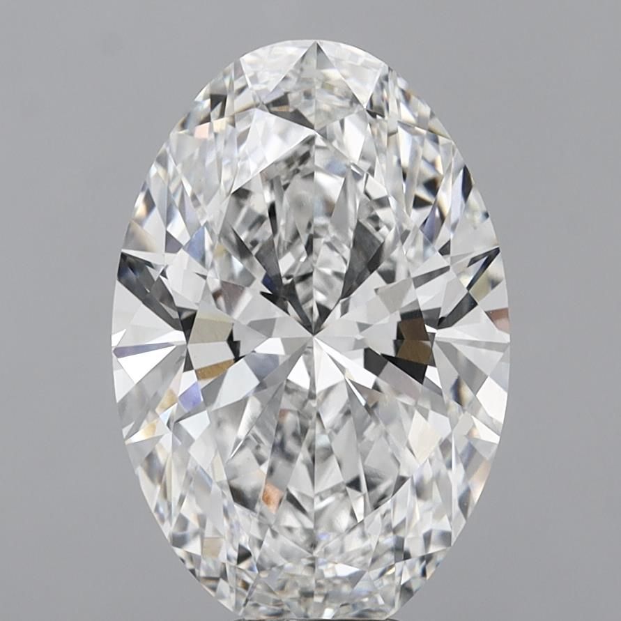9.04 ct. oval Lab Grown Diamond front image