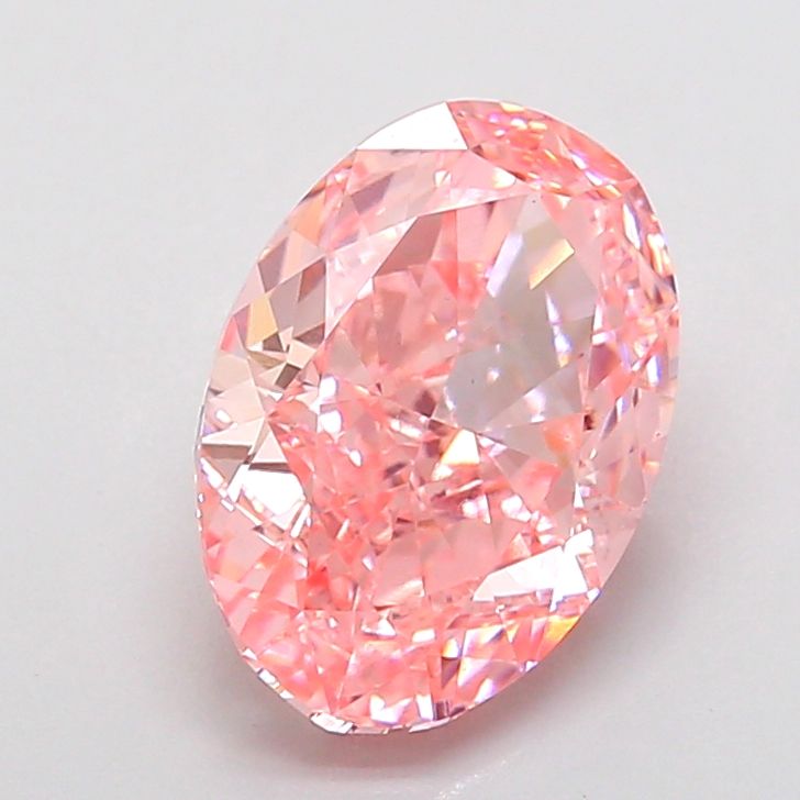 3.01 ct. oval Lab Grown Diamond front image