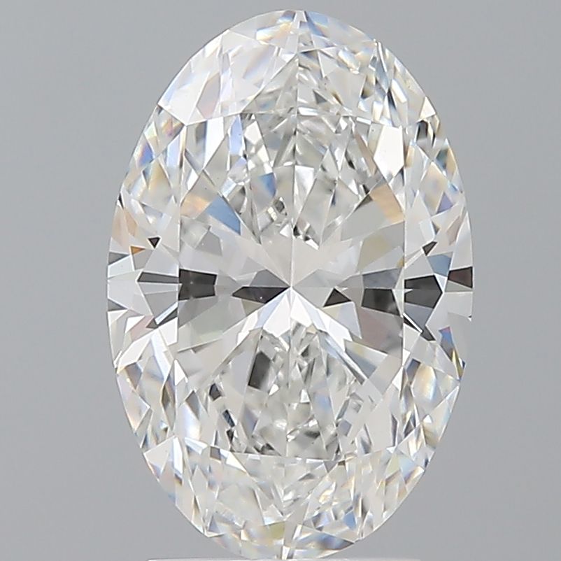 2.96 ct. oval Lab Grown Diamond front image