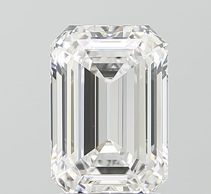 2.54 ct. emerald Lab Grown Diamond front image