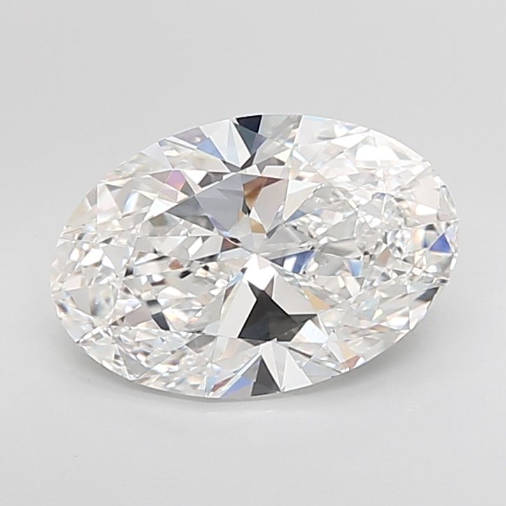 5.01 ct. oval Lab Grown Diamond front image