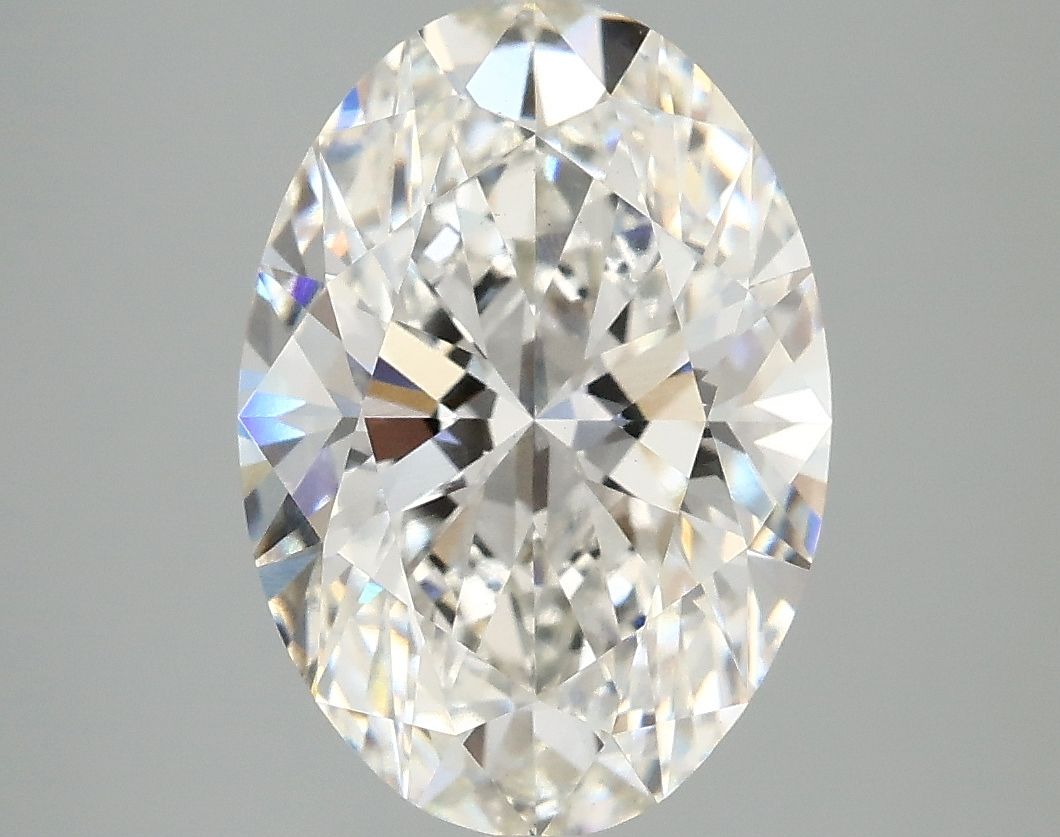 3.85 ct. oval Lab Grown Diamond front image