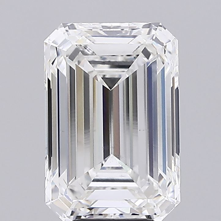6.02 ct. emerald Lab Grown Diamond front image