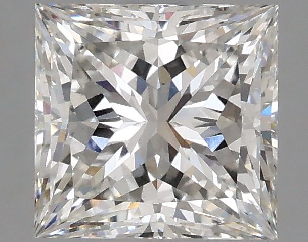 2.09 ct. princess Lab Grown Diamond front image