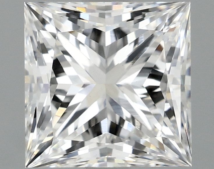 1.84 ct. princess Lab Grown Diamond front image
