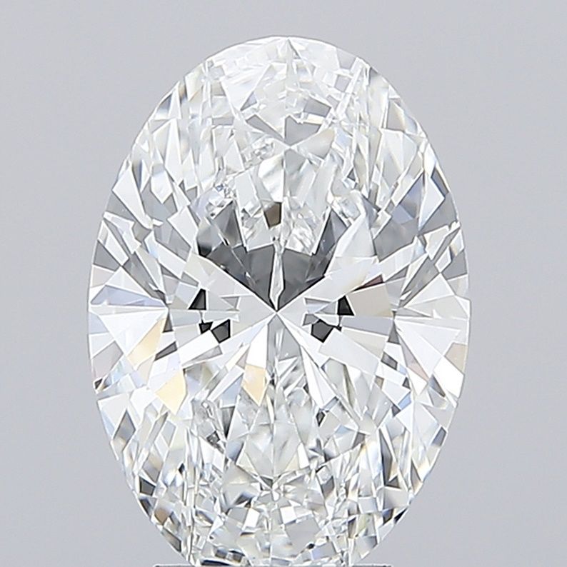 4.54 ct. oval Lab Grown Diamond front image