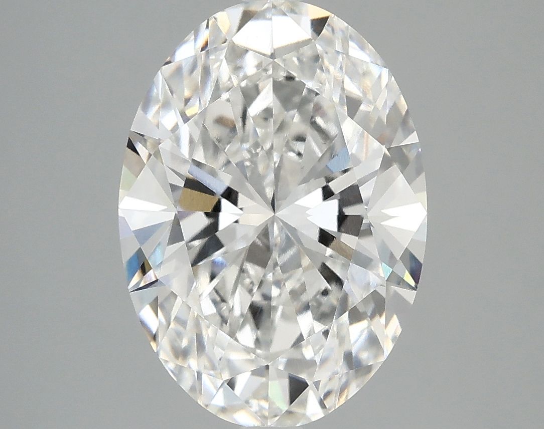 4.10 ct. oval Lab Grown Diamond front image