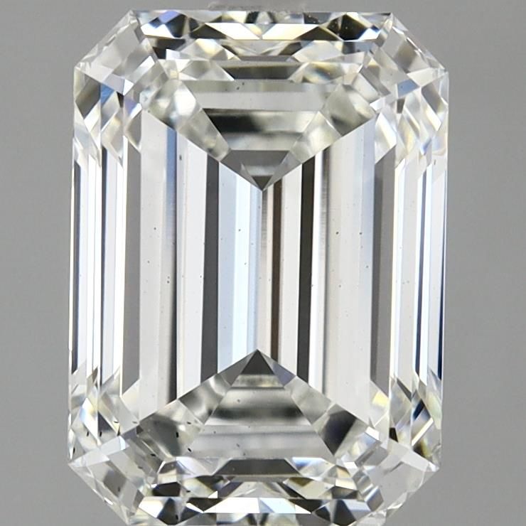 2.91 ct. emerald Lab Grown Diamond front image