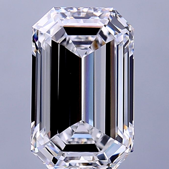 4.14 ct. emerald Lab Grown Diamond front image