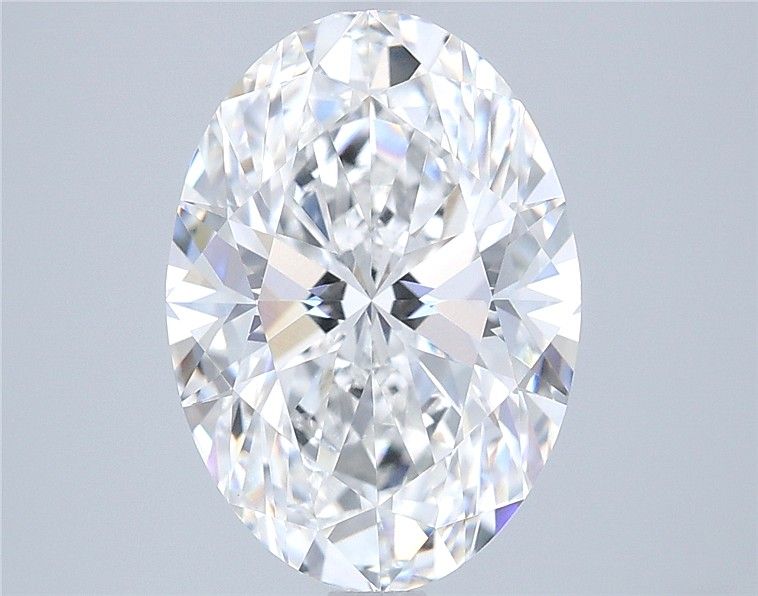 3.70 ct. oval Lab Grown Diamond front image