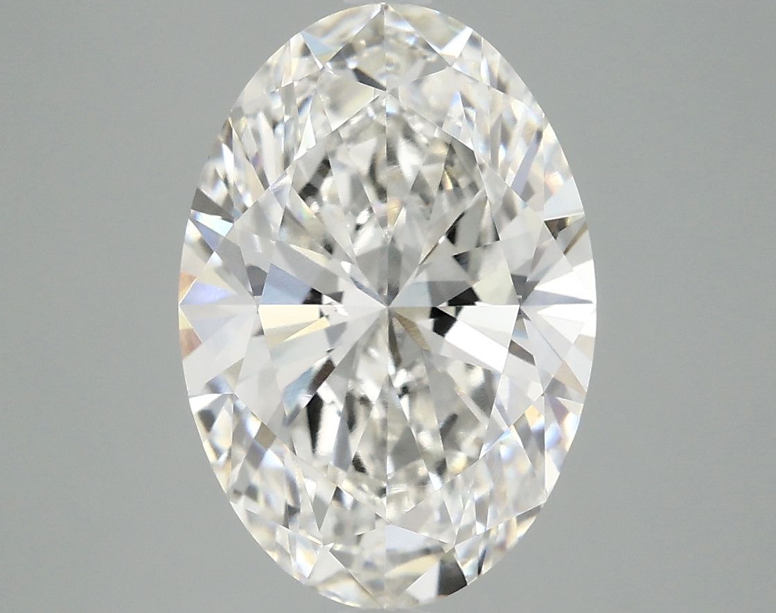 3.80 ct. oval Lab Grown Diamond front image