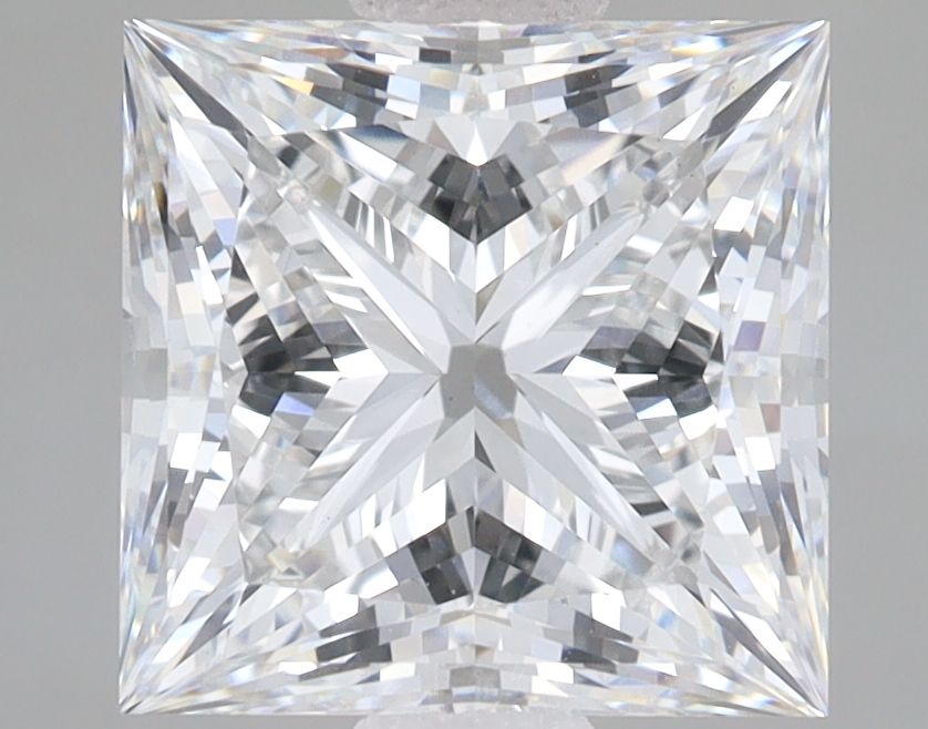 4.08 ct. princess Lab Grown Diamond front image