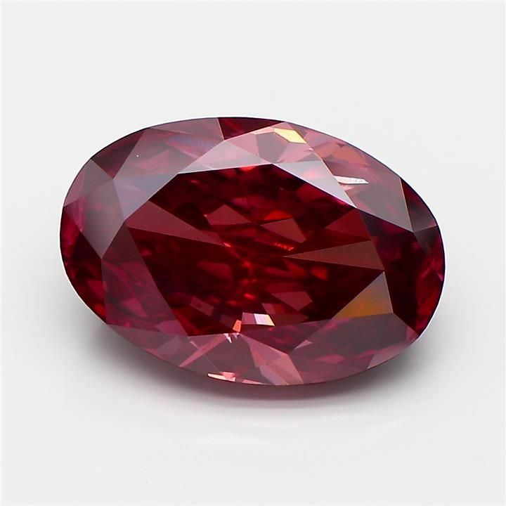 4.74 ct. oval Lab Grown Diamond front image