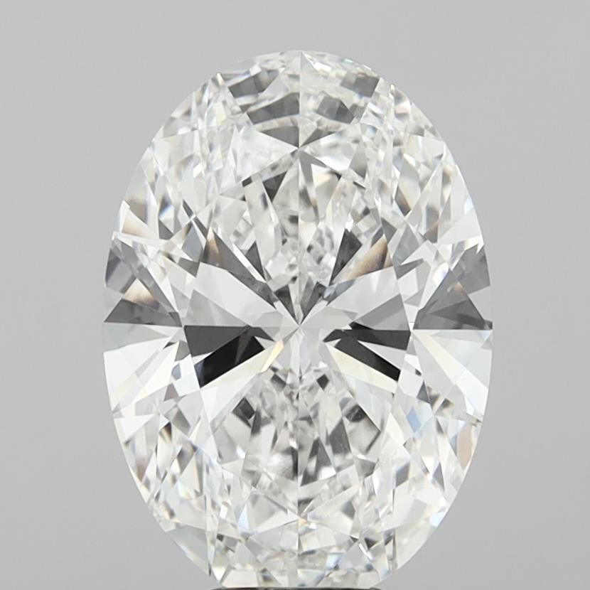 8.00 ct. oval Lab Grown Diamond front image