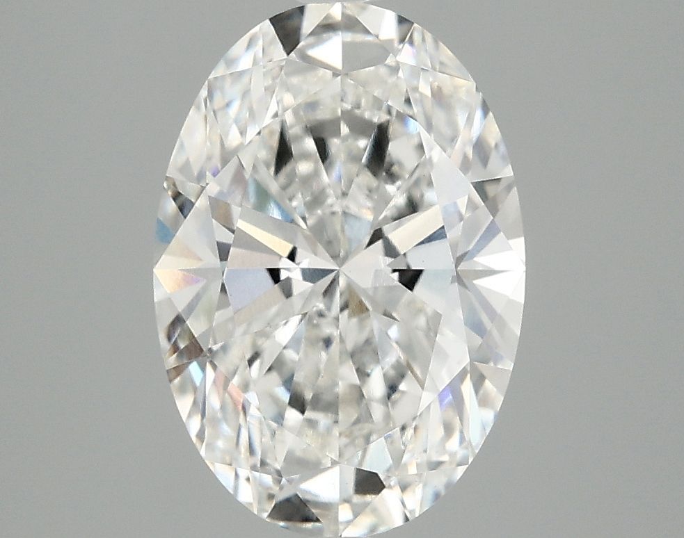 3.02 ct. oval Lab Grown Diamond front image