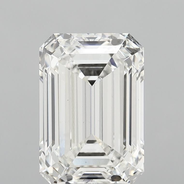 5.21 ct. emerald Lab Grown Diamond front image