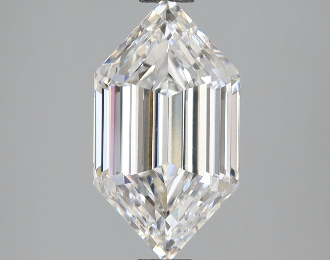 2.57 ct lab-grown Hexagonal Diamond
