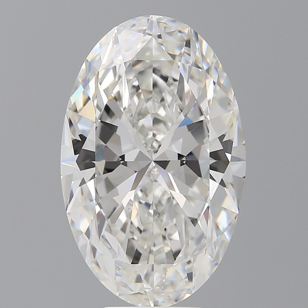 8.05 ct. oval Lab Grown Diamond front image