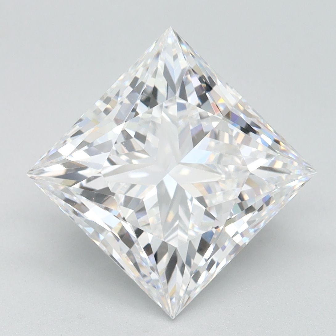 3.08 ct. princess Lab Grown Diamond front image