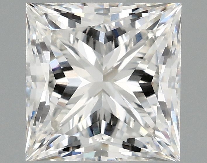 1.92 ct. princess Lab Grown Diamond front image