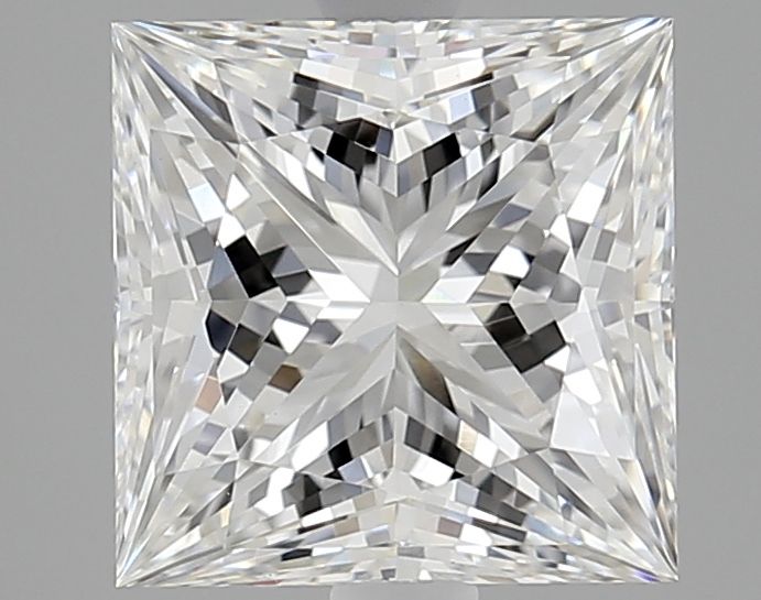 3.02 ct. princess Lab Grown Diamond front image