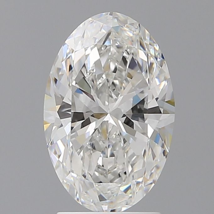 2.56 ct. oval Lab Grown Diamond front image
