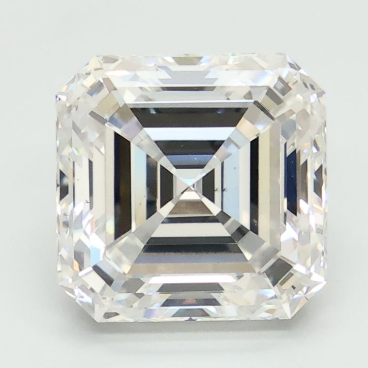 4.12 ct lab-grown Asscher Diamond